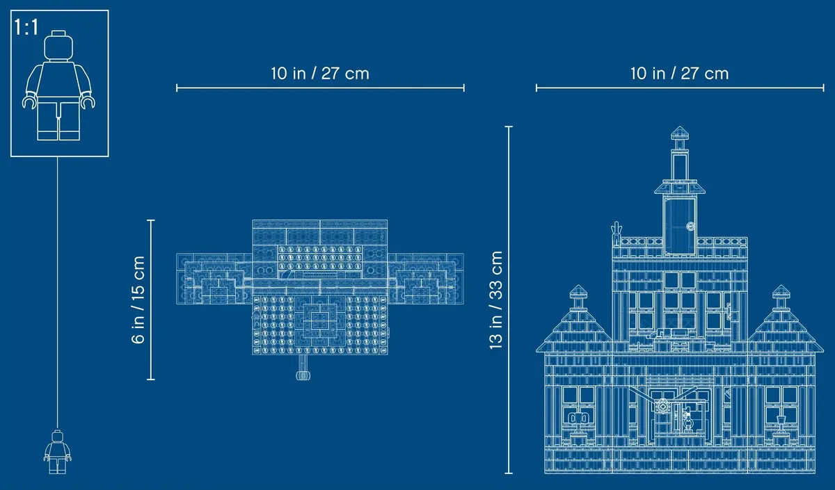 LEGO City 60271 Main Square set, image 10