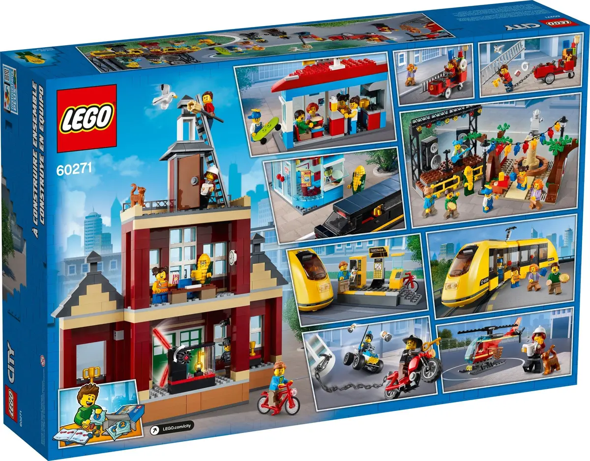 LEGO City 60271 Main Square set, image 6