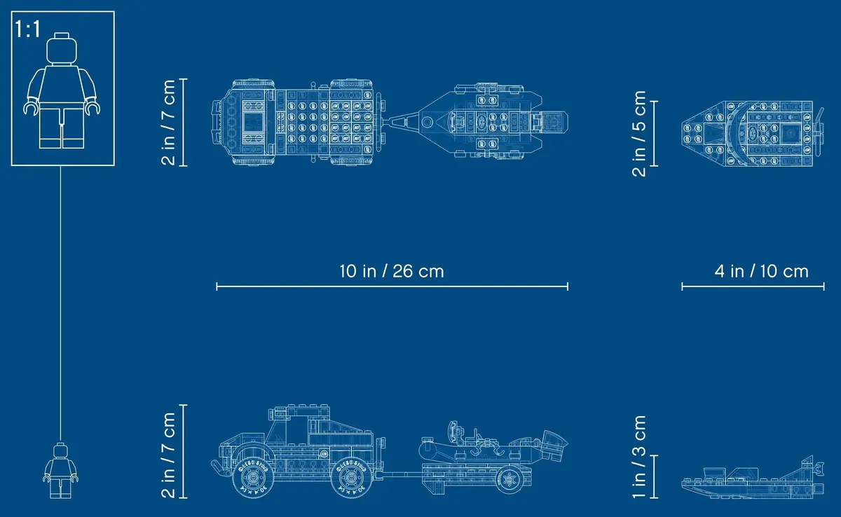 LEGO City 60272 Elite Police Boat Transport set, image 4