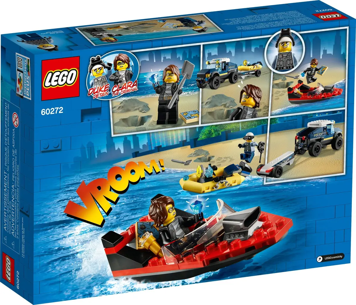 LEGO City 60272 Elite Police Boat Transport set, image 10