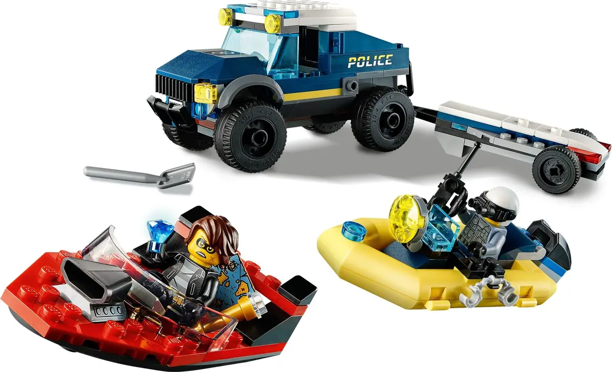 LEGO City 60272 Elite Police Boat Transport set, image 5
