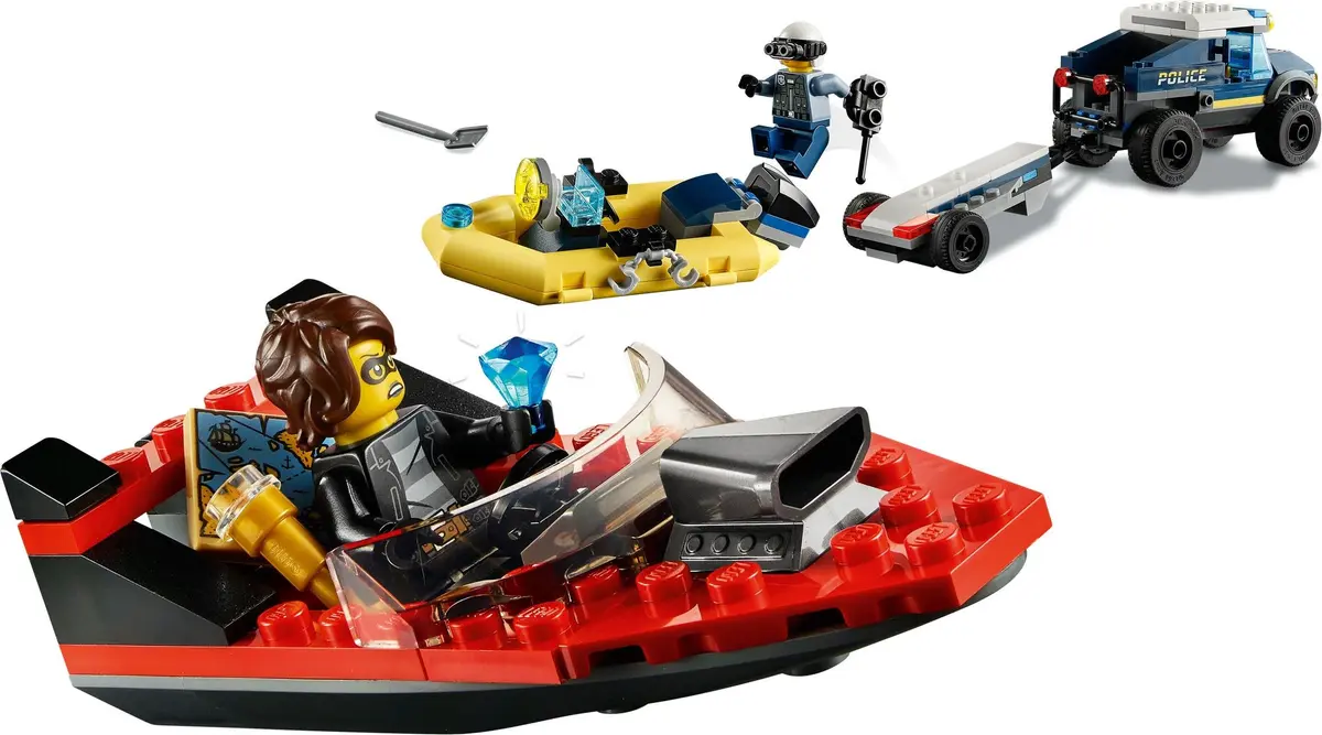 LEGO City 60272 Elite Police Boat Transport set, image 6