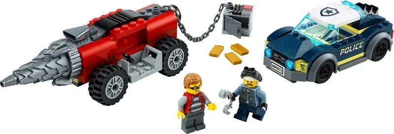 LEGO City 60273 Elite Police Driller Chase set