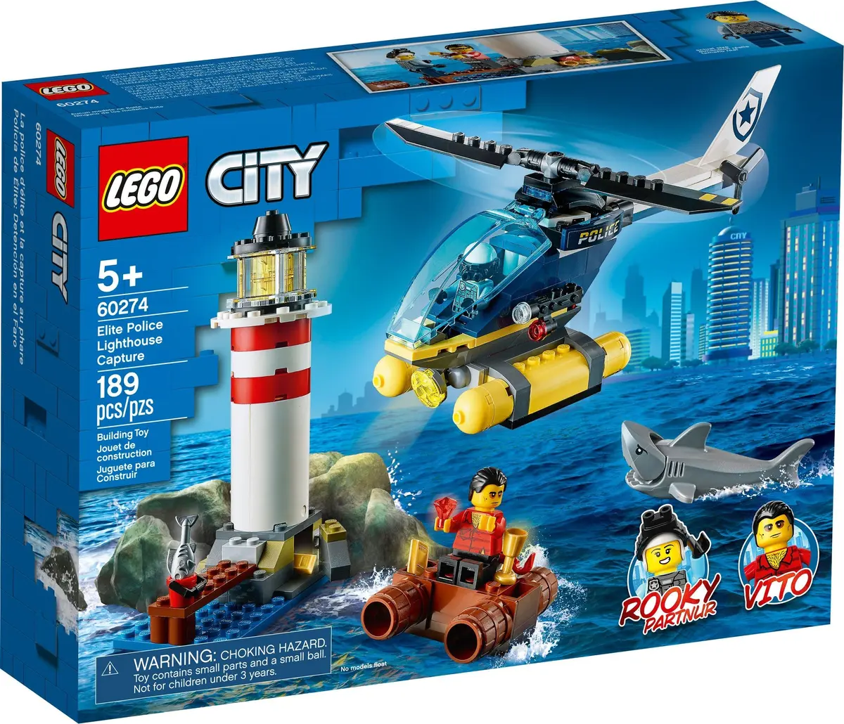 LEGO City 60274 Elite Police Lighthouse Capture set, image 2