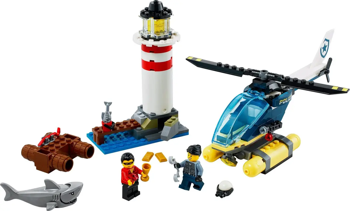 LEGO City 60274 Elite Police Lighthouse Capture set