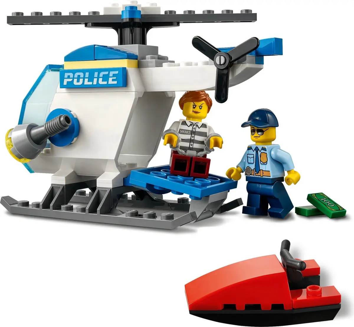 LEGO City 60275 Police Helicopter set, image 4