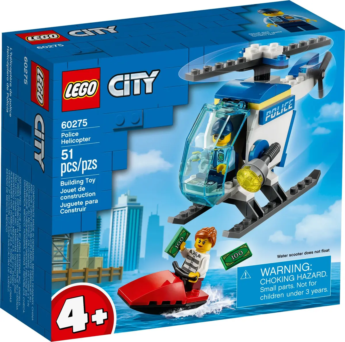LEGO City 60275 Police Helicopter set, image 2