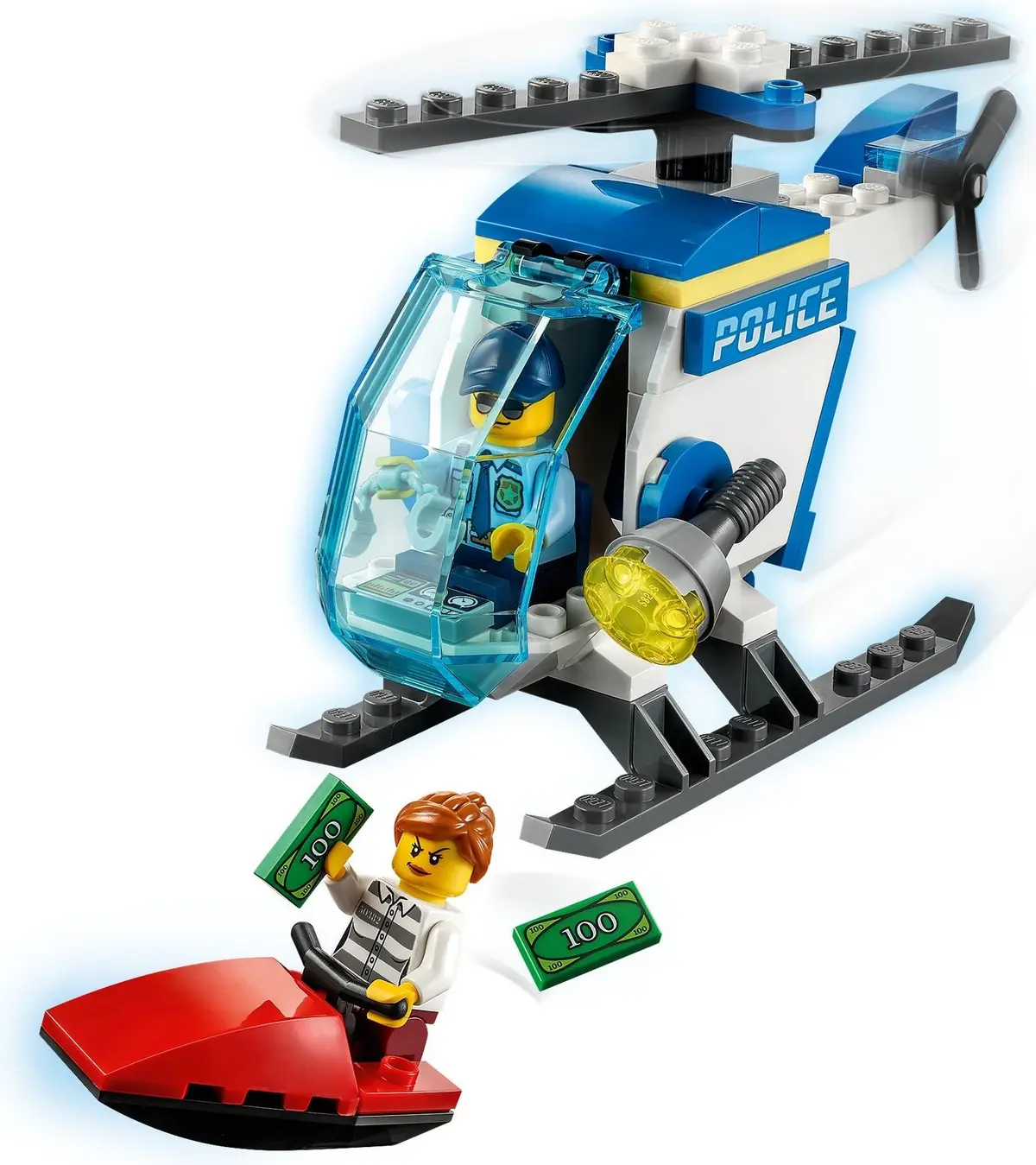 LEGO City 60275 Police Helicopter set, image 3