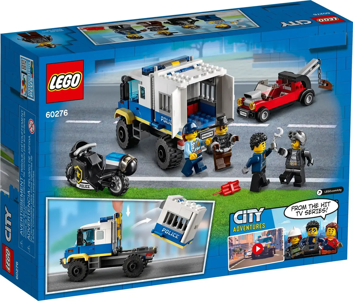 LEGO City 60276 Police Prisoner Transport set, image 7