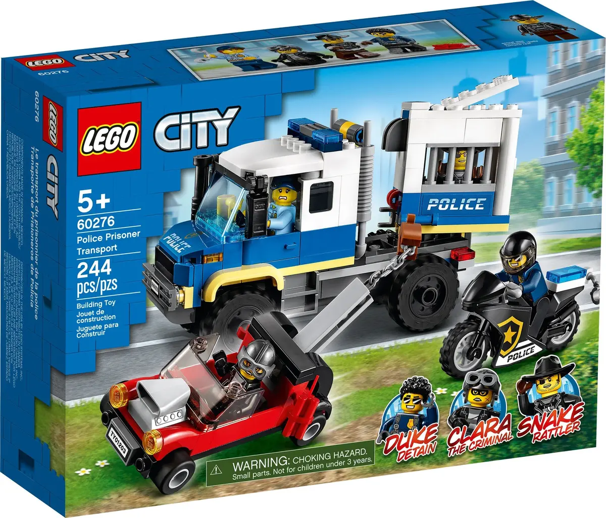 LEGO City 60276 Police Prisoner Transport set, image 2