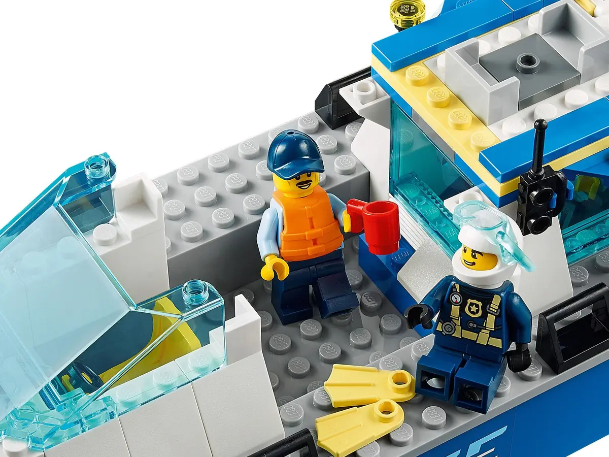 LEGO City 60277 Police Patrol Boat set, image 10
