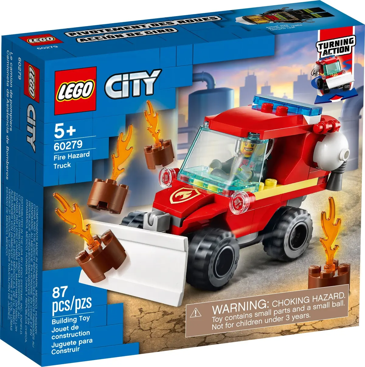 LEGO City 60279 Fire Hazard Truck set, image 2