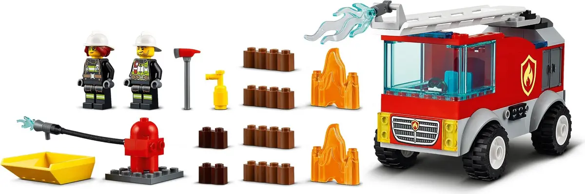 LEGO City 60280 Fire Ladder Truck set, image 8