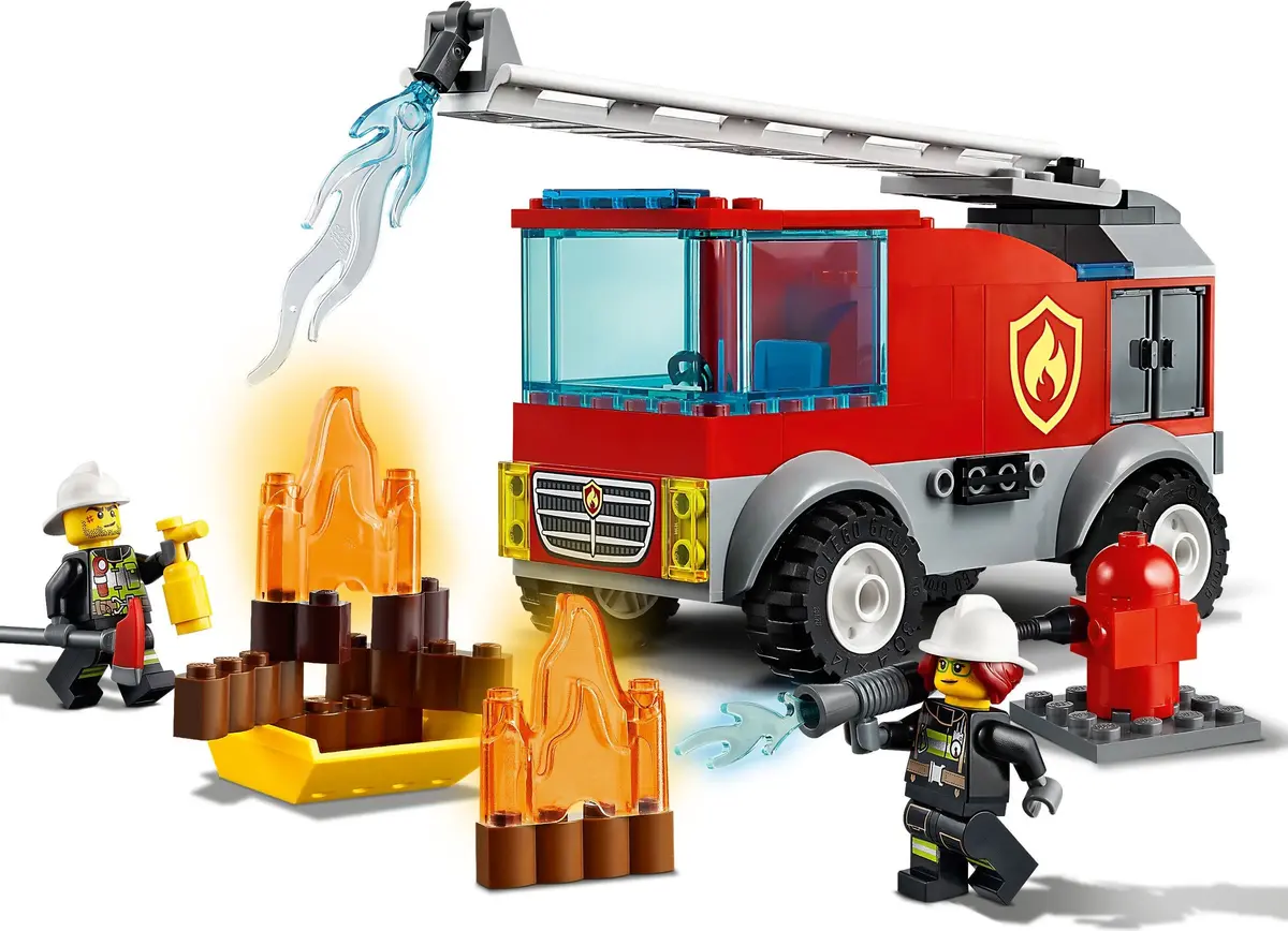LEGO City 60280 Fire Ladder Truck set, image 4