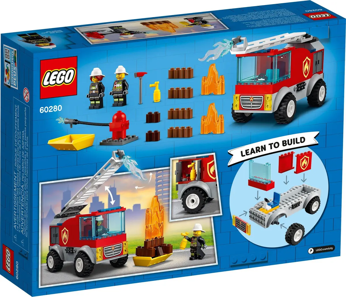 LEGO City 60280 Fire Ladder Truck set, image 9