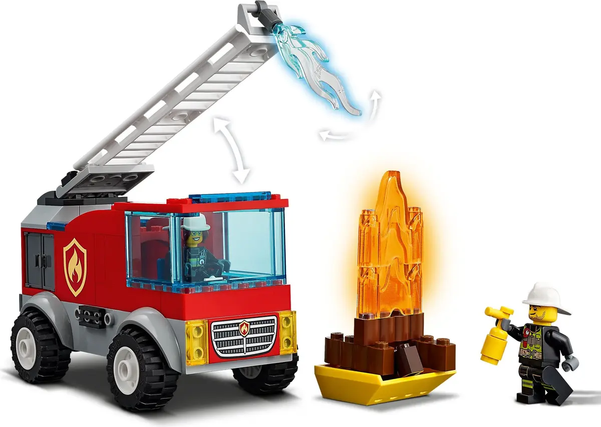 LEGO City 60280 Fire Ladder Truck set, image 6