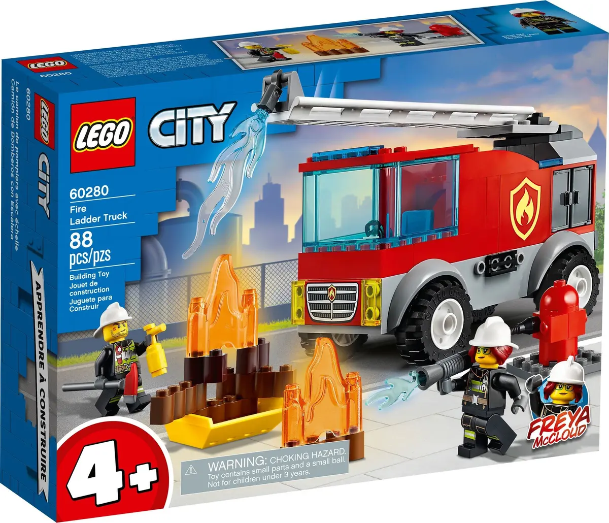 LEGO City 60280 Fire Ladder Truck set, image 2
