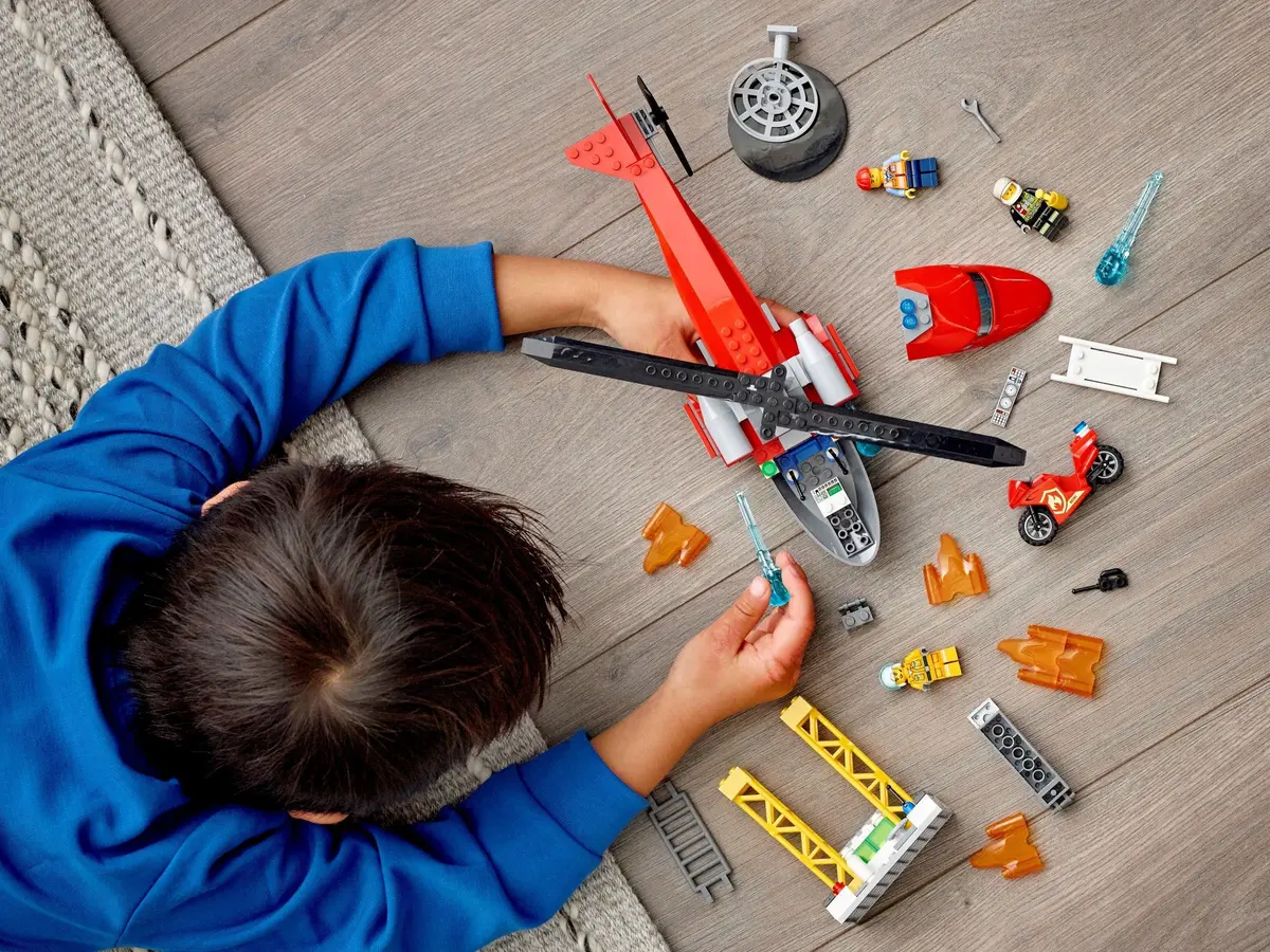 LEGO City 60281 Fire Rescue Helicopter set, image 12