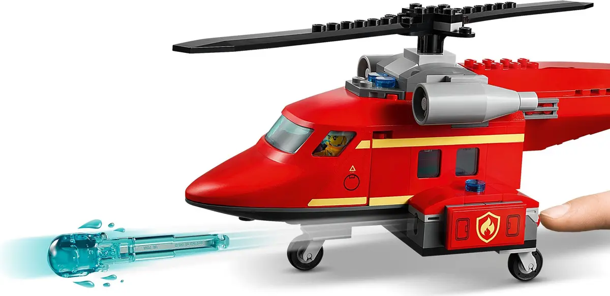 LEGO City 60281 Fire Rescue Helicopter set, image 6