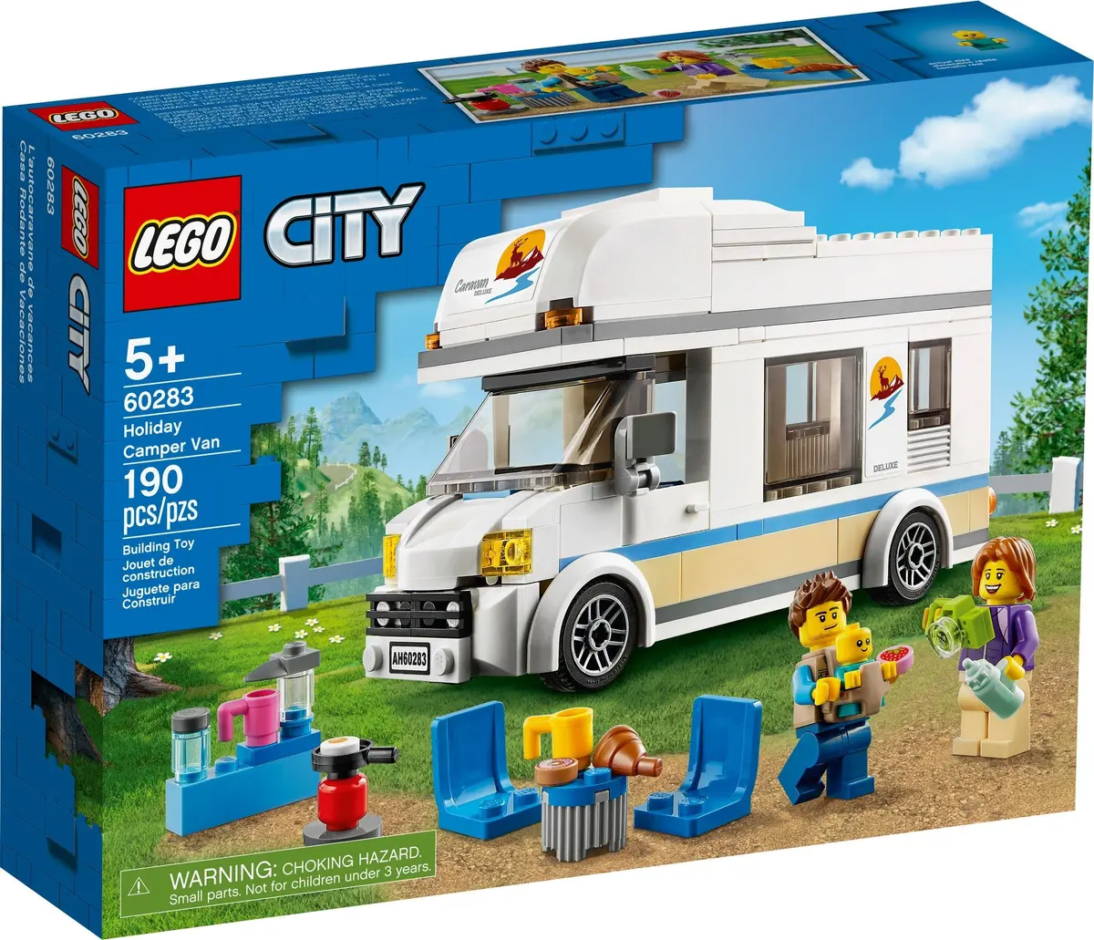 LEGO City 60283 Holiday Camper Van set, image 2