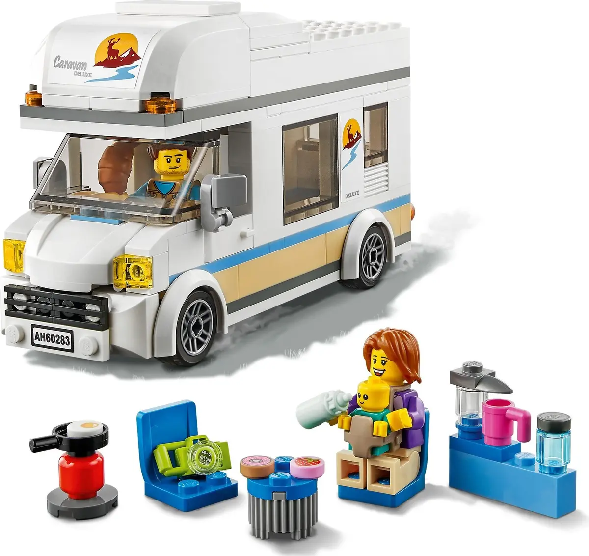 LEGO City 60283 Holiday Camper Van set, image 7