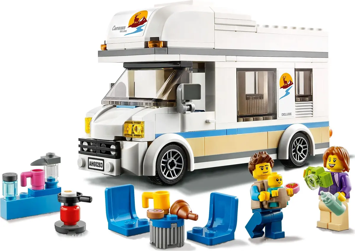 LEGO City 60283 Holiday Camper Van set, image 5