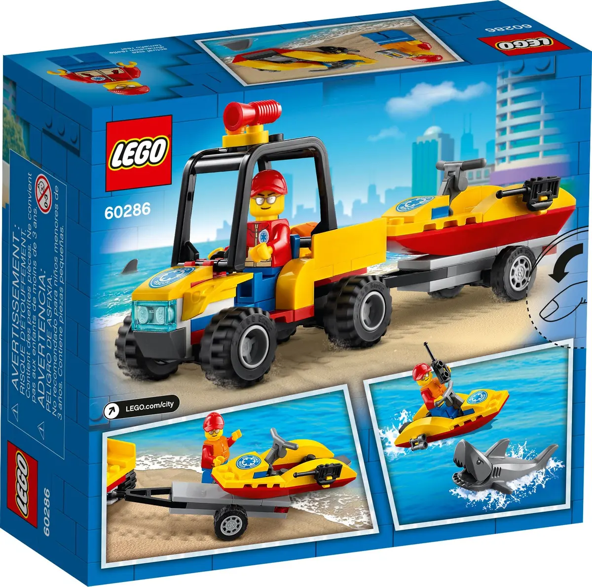 LEGO City 60286 Beach Rescue ATV set, image 9