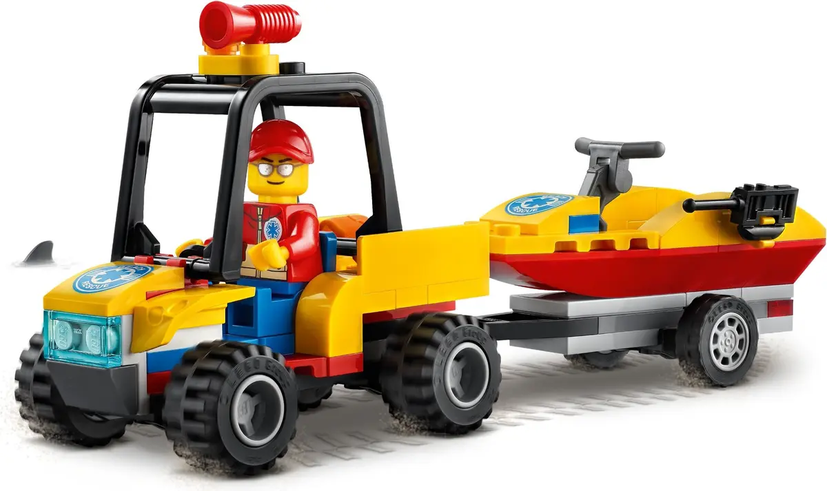LEGO City 60286 Beach Rescue ATV set, image 6