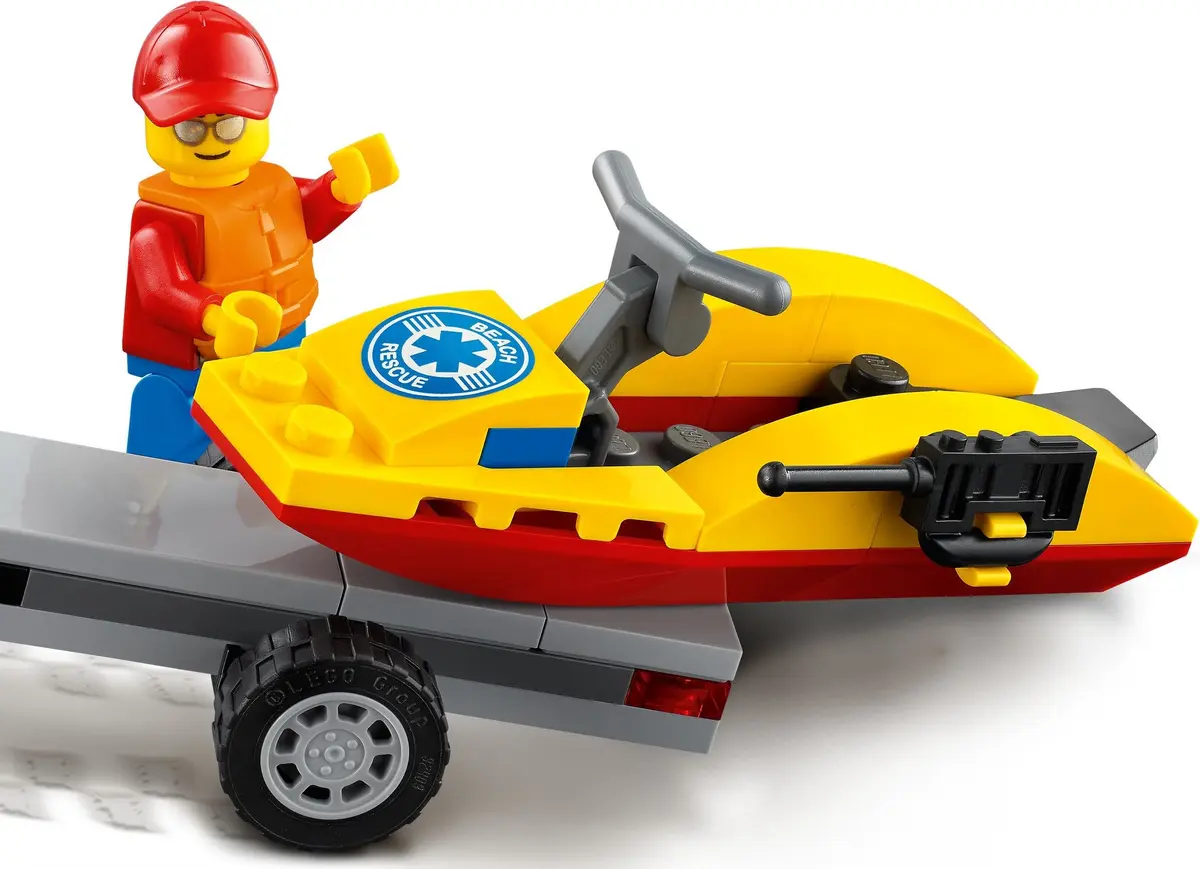 LEGO City 60286 Beach Rescue ATV set, image 7