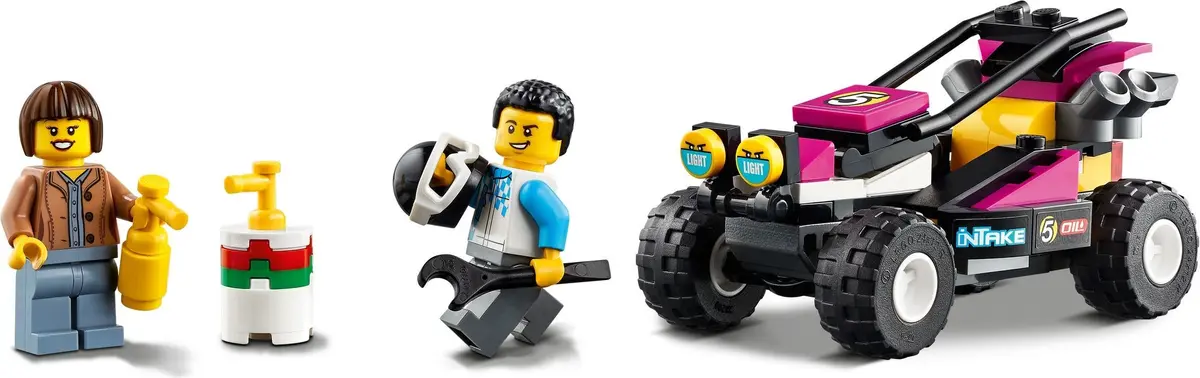 LEGO City 60288 Race Buggy Transporter set, image 4