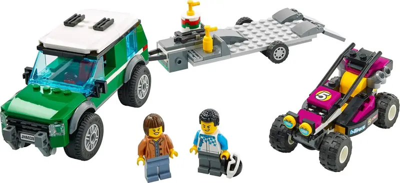 LEGO City 60288 Race Buggy Transporter set