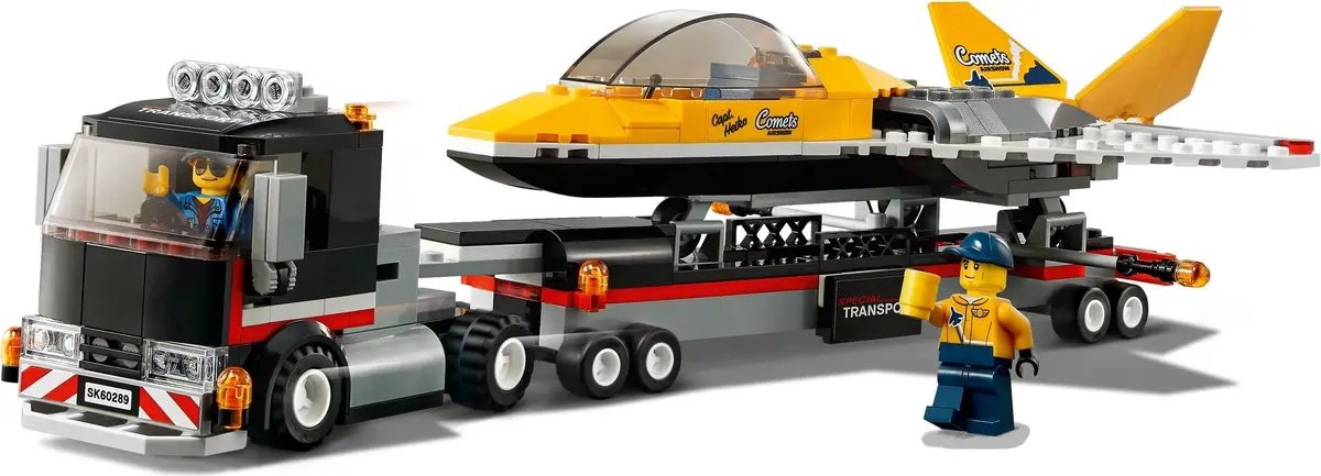 LEGO City 60289 Airshow Jet Transporter set, image 7