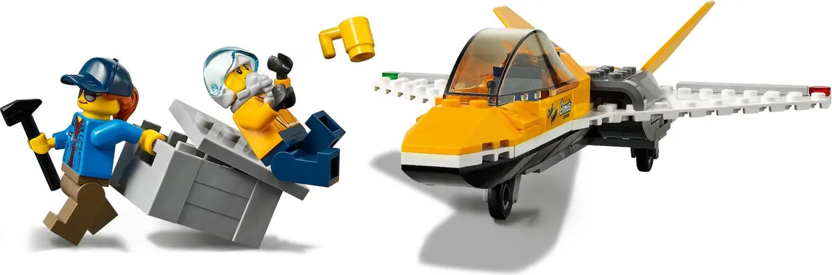 LEGO City 60289 Airshow Jet Transporter set, image 5