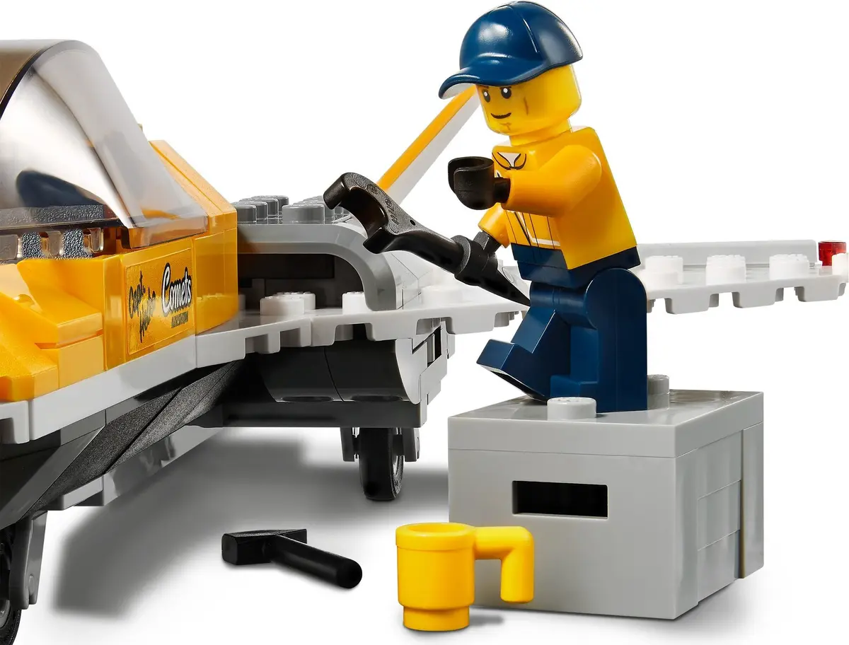 LEGO City 60289 Airshow Jet Transporter set, image 6