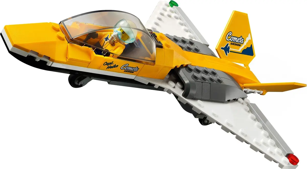 LEGO City 60289 Airshow Jet Transporter set, image 8