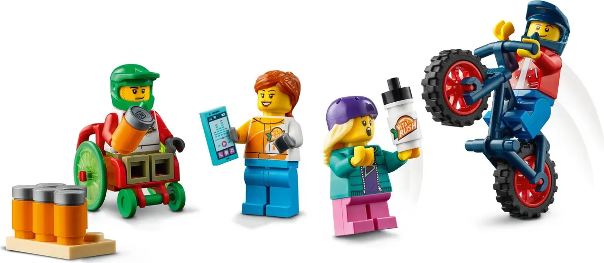 LEGO City 60290 Skate Park set, image 5