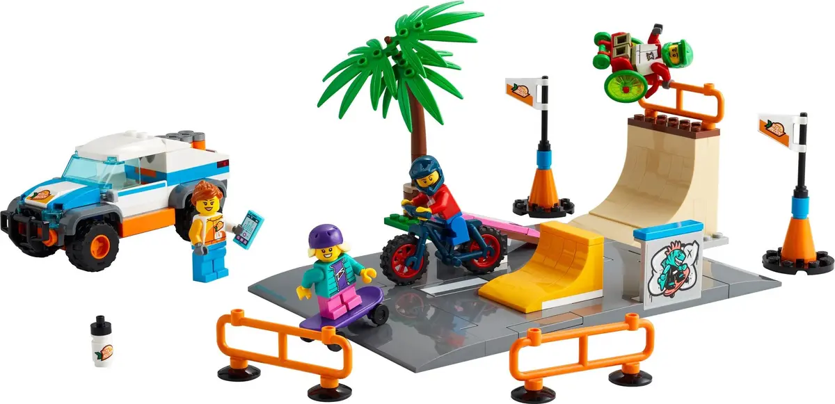 LEGO City 60290 Skate Park set