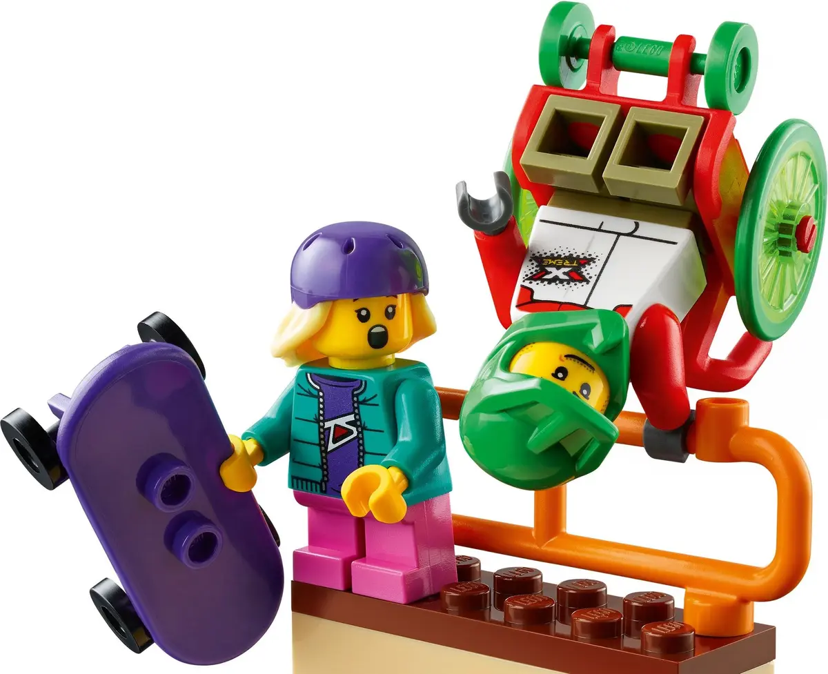 LEGO City 60290 Skate Park set, image 8