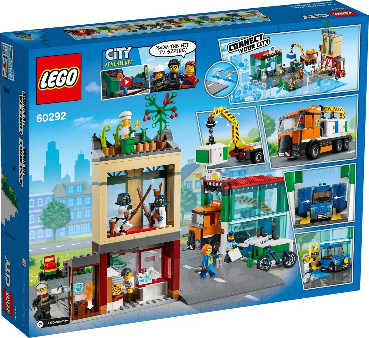 LEGO City 60292 Town Centre set, image 4