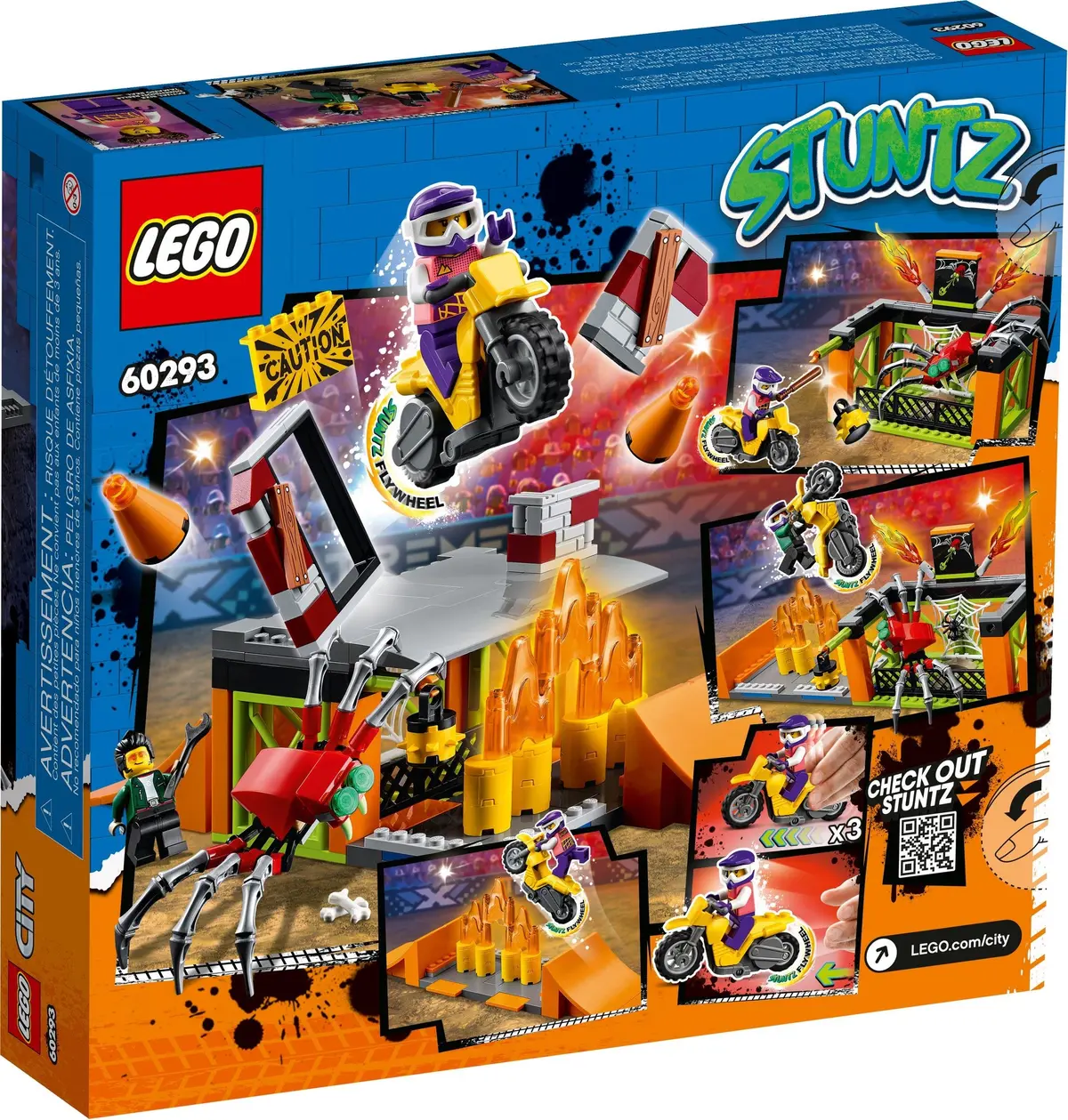 LEGO City 60293 Stunt Park set, image 3