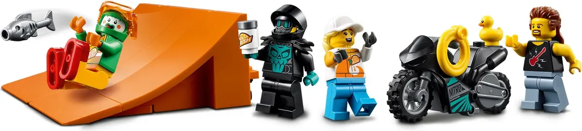 LEGO City 60294 Stunt Show Truck set, image 8
