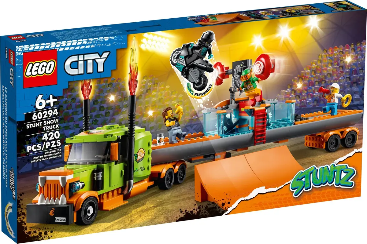 LEGO City 60294 Stunt Show Truck set, image 2