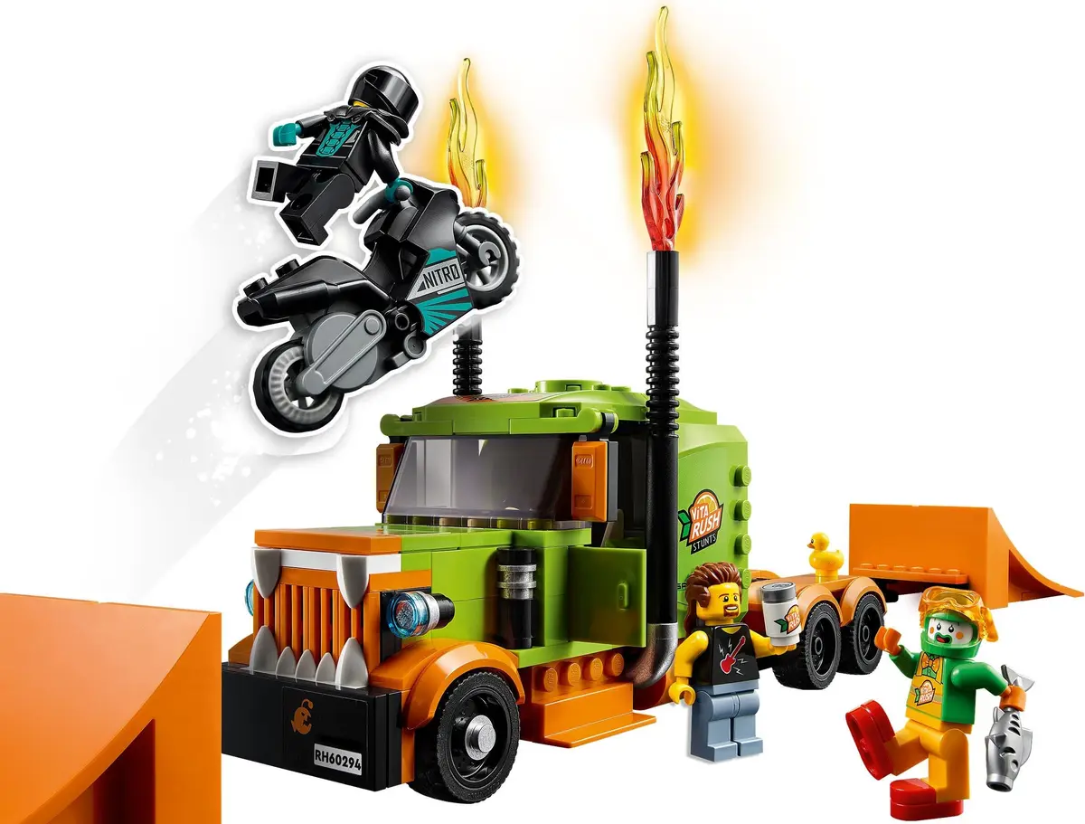 LEGO City 60294 Stunt Show Truck set, image 9