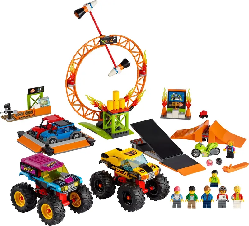 LEGO City 60295 Stunt Show Arena set