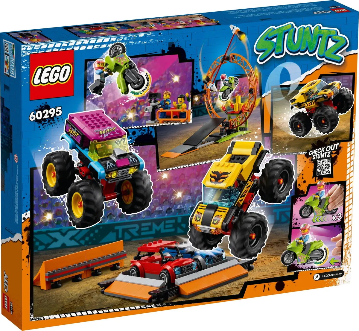 LEGO City 60295 Stunt Show Arena set, image 3