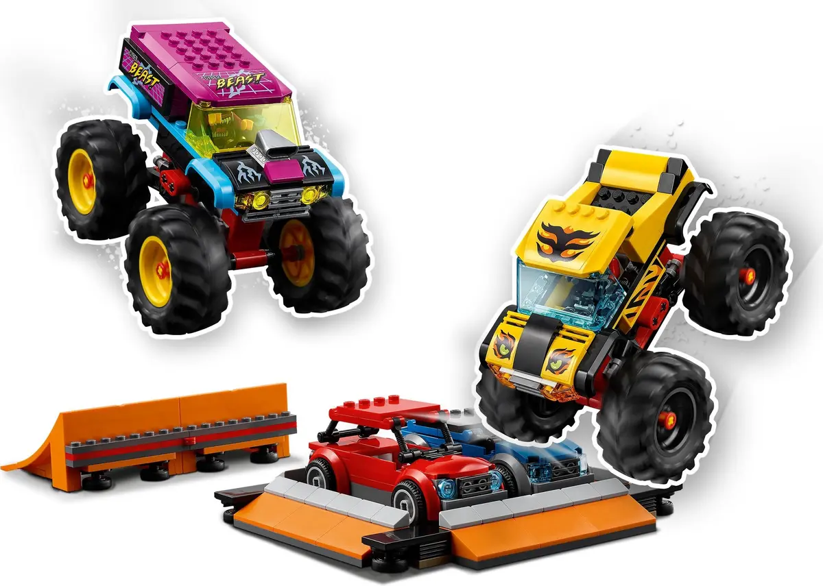 LEGO City 60295 Stunt Show Arena set, image 8