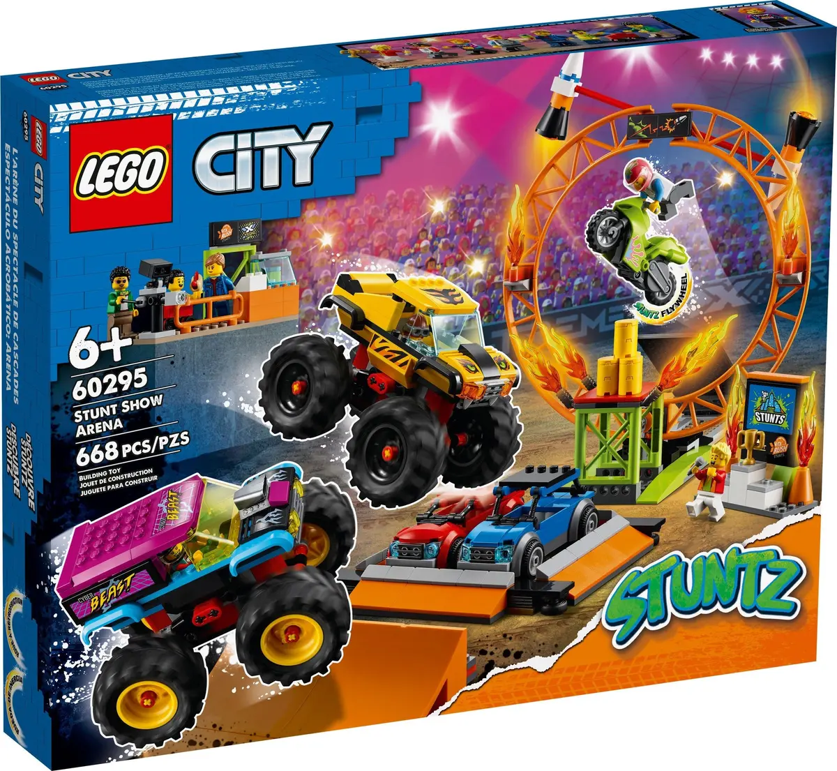 LEGO City 60295 Stunt Show Arena set, image 2