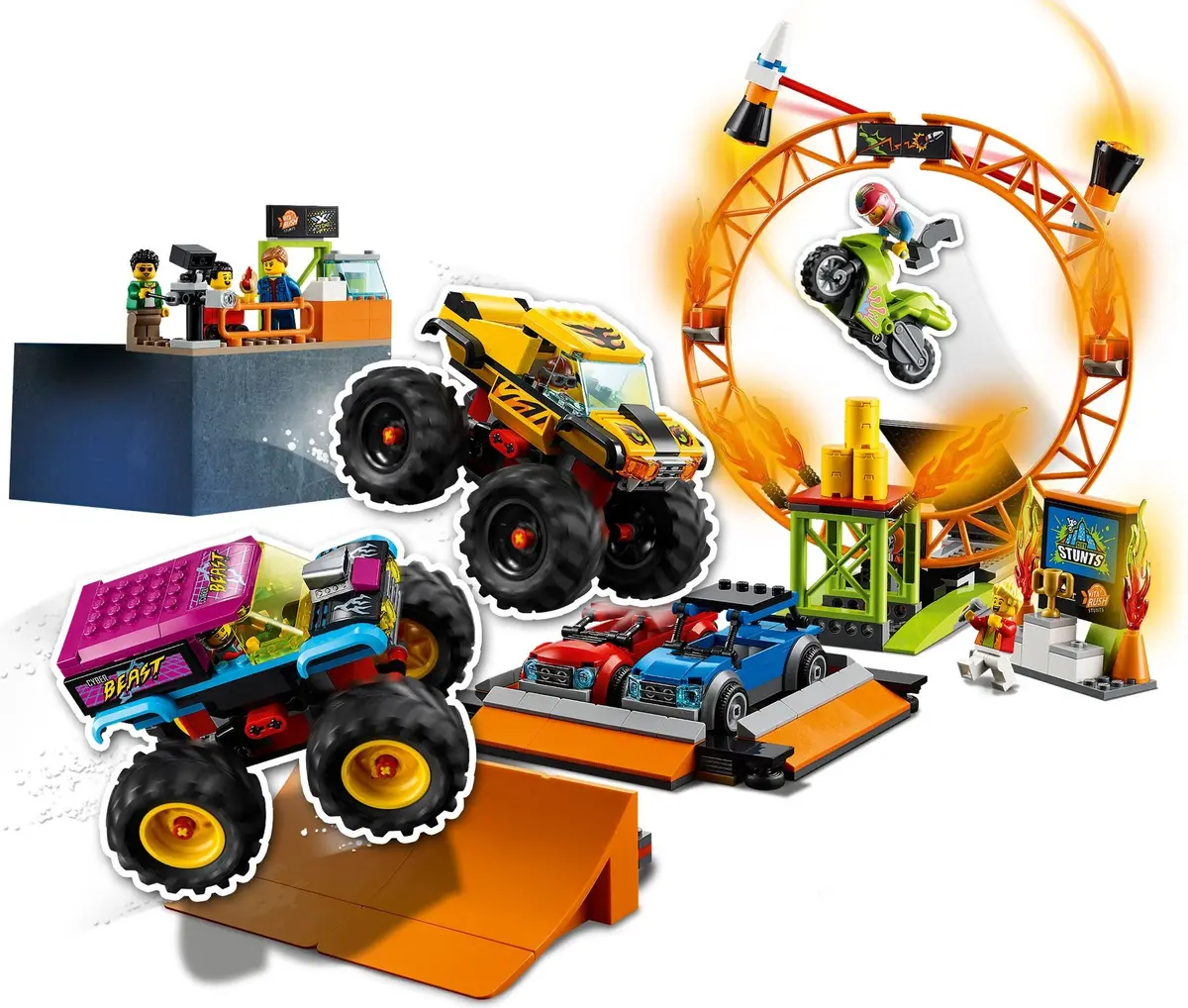 LEGO City 60295 Stunt Show Arena set, image 4