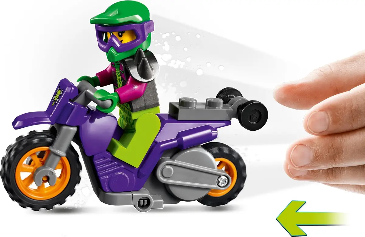 LEGO City 60296 Wheelie Stunt Bike set, image 6