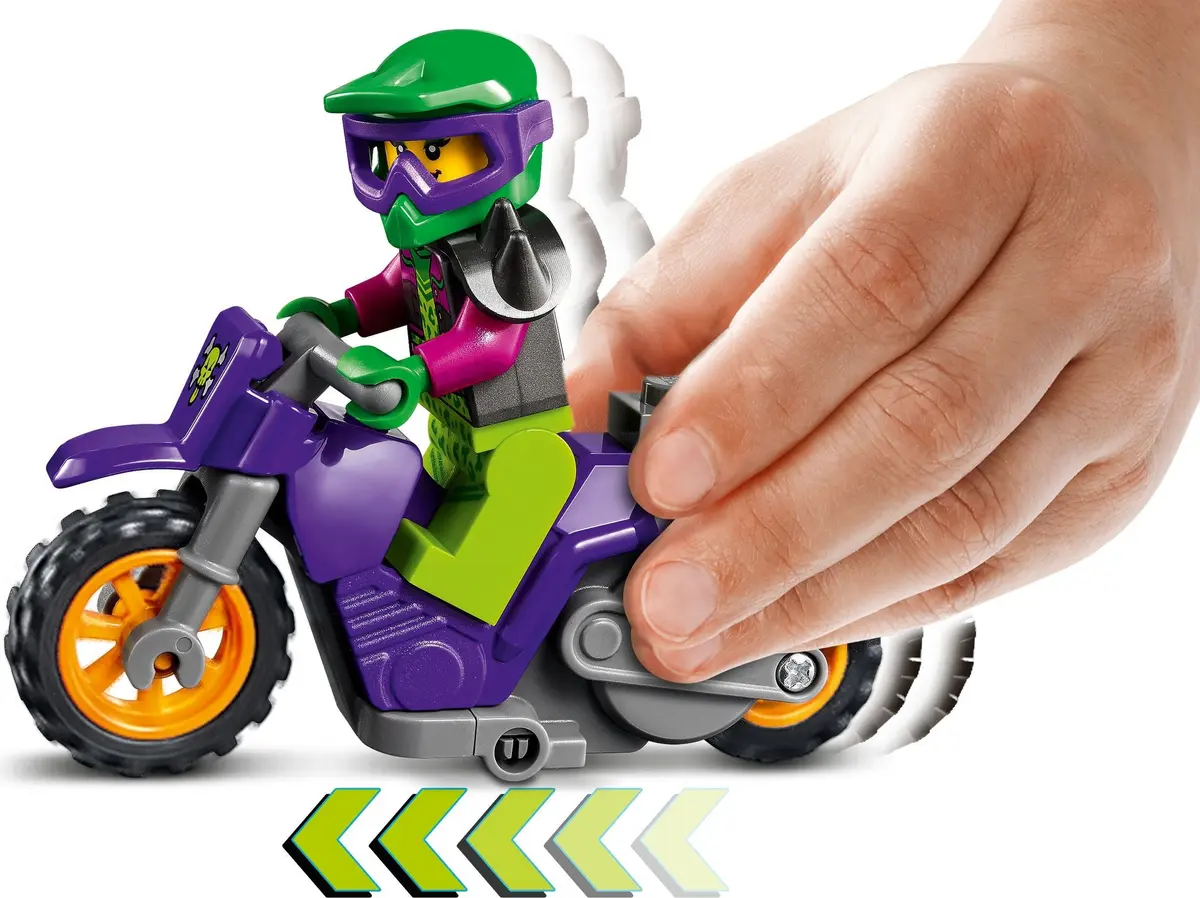 LEGO City 60296 Wheelie Stunt Bike set, image 5